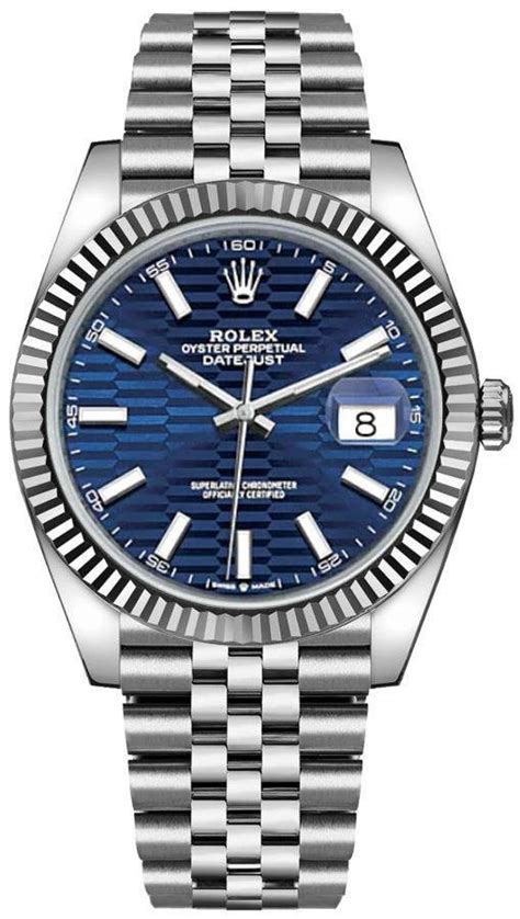 rolex 126334 blue motif|rolex 126334 retail price.